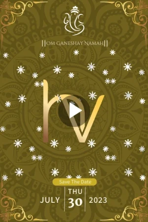 Wedding Video Golden Back White Flowers